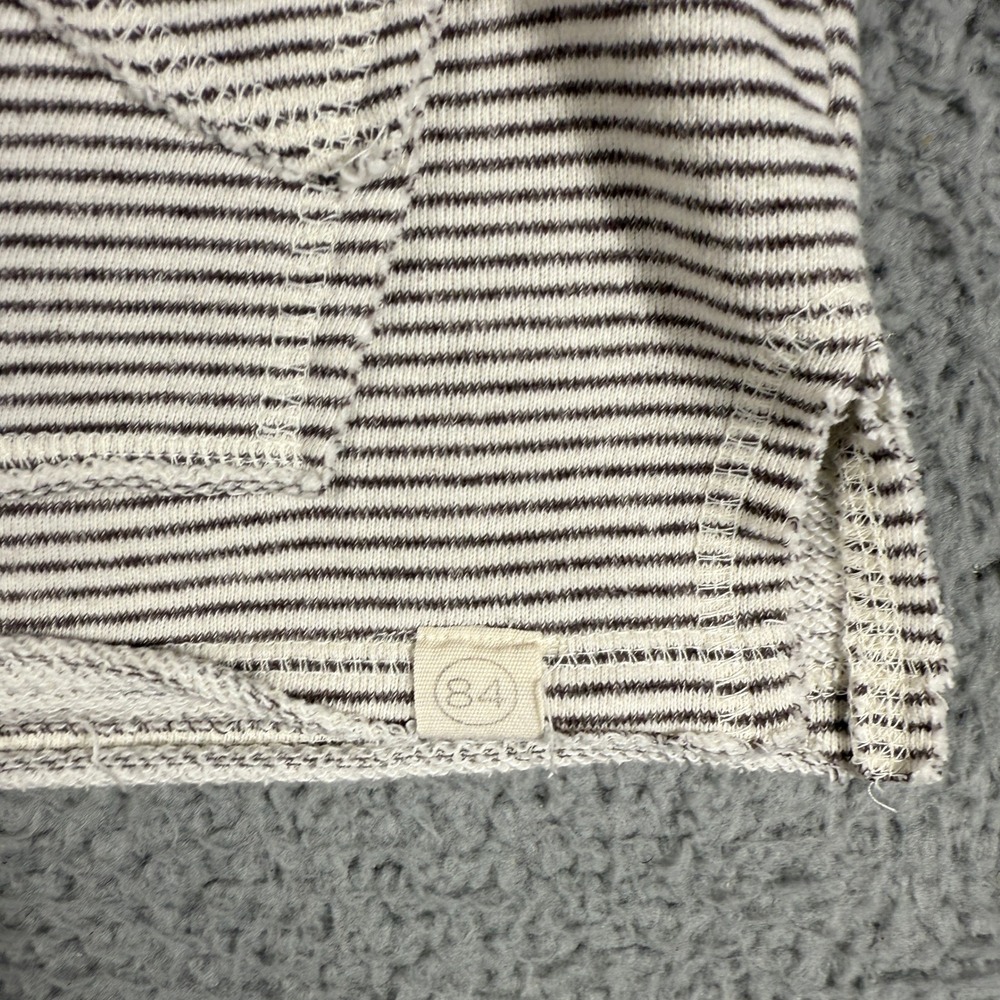 Auburn Tigers Blur 84 Hoodie Womens Small White Striped Lightweight University - Picture 4 of 9
